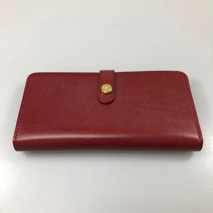 グレンロイヤル 長財布 ラウンドジップ ブライドルレザー レッド GLENROYAL【AFI1】