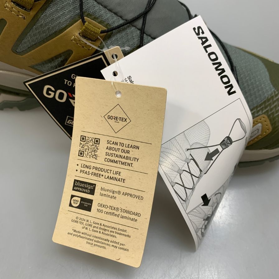 サロモン ランニングシューズ 492296 XA PRO 3D V9 GTX  オリーブベージュ サイズ26.5cm Salomon 約26.5cm【AFD15】