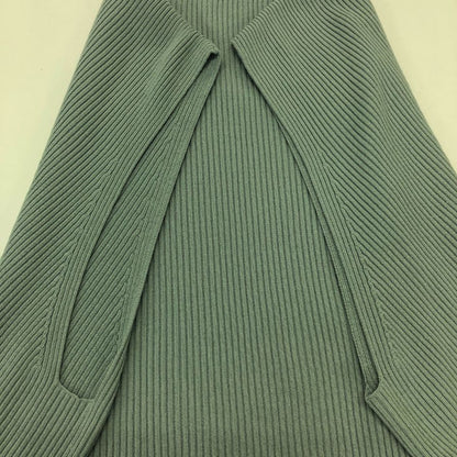 美品◆イッセイミヤケオムプリッセ ベスト HP51KE217 プリーツ メンズ グレー系 サイズF ISSEY MIYAKE HOMME PLISSE 【AFB36】