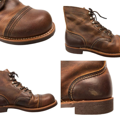 レッドウィング ブーツ 8085 アイアンレンジャー ブラウン サイズ26 メンズ REDWING 約26.0cm【AFD5】