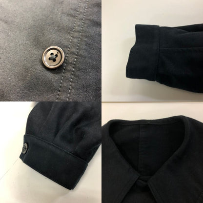 美品◆アナトミカ ル メートル ド トゥース コットン リファー ダブル ジャケット  メンズ サイズ 48 ブラック  ANATOMICA LE MAÎTRE DE TOUS 【AFF21】