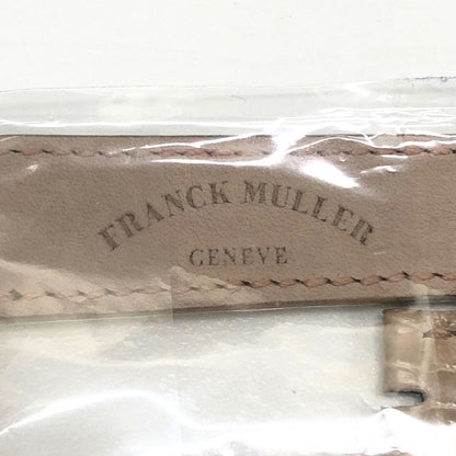 フランクミュラー ベルト 5850 クロコ メンズ ベージュ系 FRANCK MULLER【AFI16】