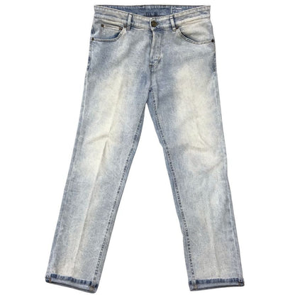 ピーティートリノ デニムパンツ ウォッシュ加工 コットン ポリウレタン メンズ サイズ33 ブルー PT TORINO 【AFB38】