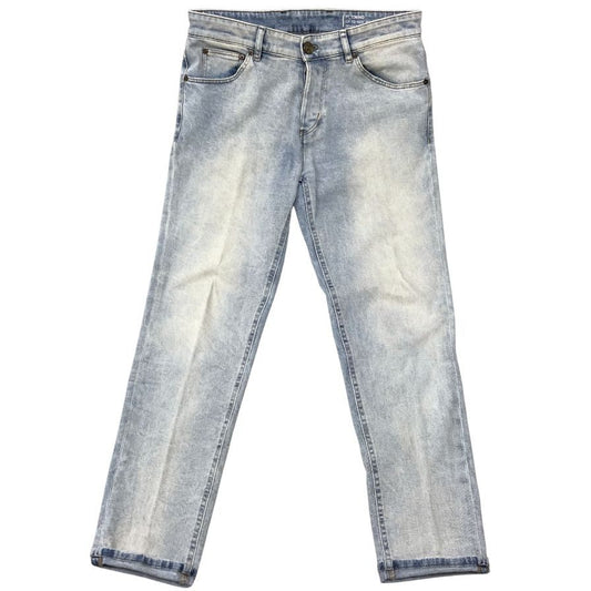 ピーティートリノ デニムパンツ ウォッシュ加工 コットン ポリウレタン メンズ サイズ33 ブルー PT TORINO 【AFB38】