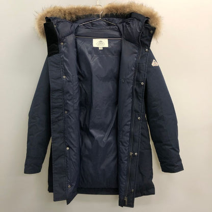 中古◆ピレネックス ダウンジャケット ANNECY FUR ネイビー メンズ サイズJP XS  PYRENEX 【AFA2】