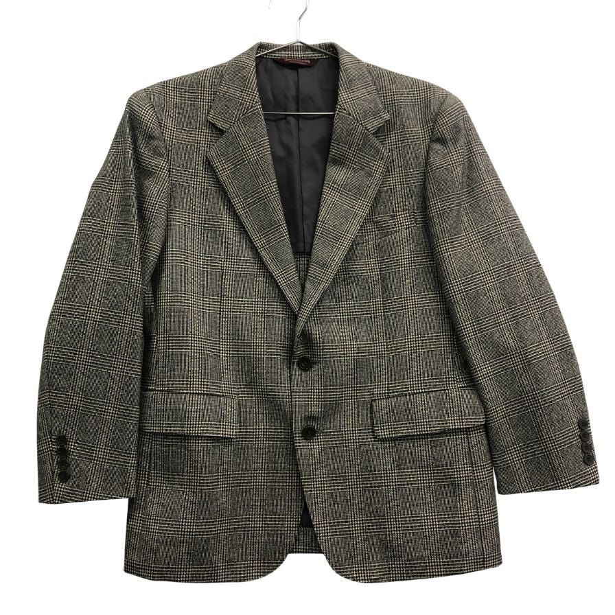 美品◆チャップス ラルフローレン 2B テーラードジャケット チェック メンズ サイズ94 AB4 CHAPS Ralph Lauren 【AFF22】
