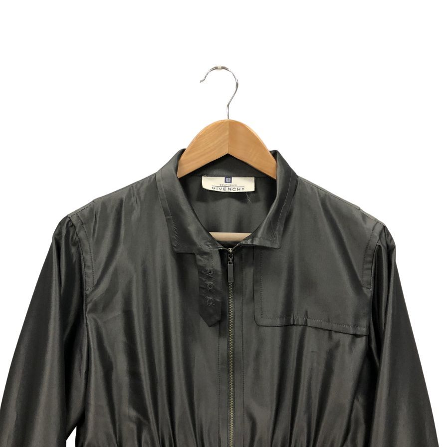 美品◆ジバンシー カラーコート ナイロン グレー サイズ38 レディース GIVENCHY 【AFA5】