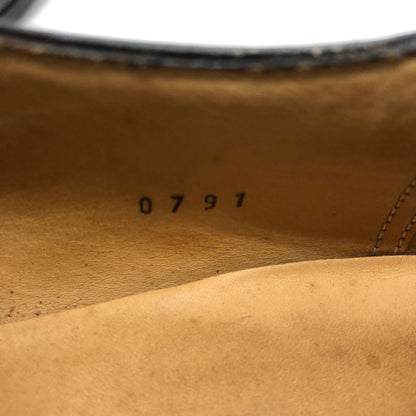 ベルルッティ レザーシューズ ホールカット カリグラフィ パティーヌ メンズ グリーン系 サイズUK6 Berluti 約25.0cm【PTM3】