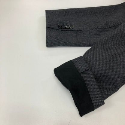 極美品◆ヒューゴボス テーラードジャケット 2B ウール メンズ サイズ48 メンズ グレー系 HUGO BOSS 【AFA17】