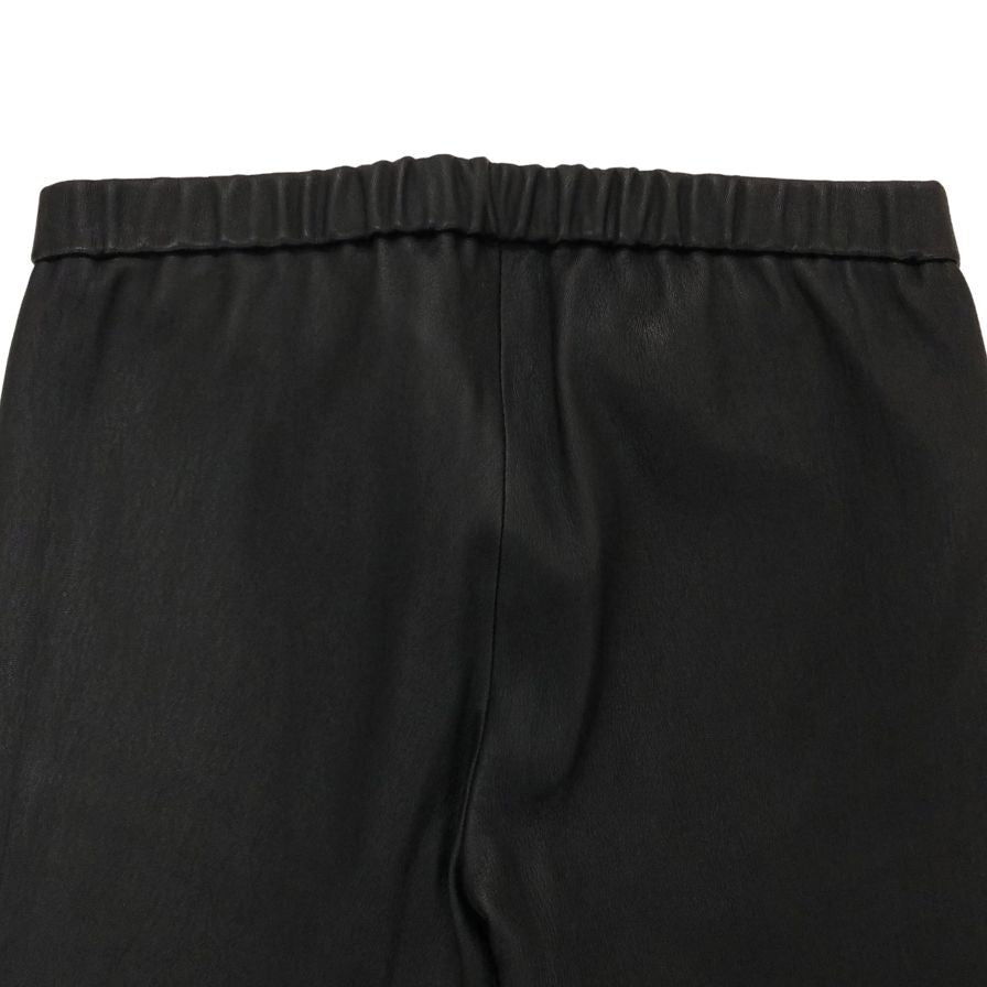 マイケルコース レザー スキニー パンツ スパッツ 伸縮レザー レディース サイズ04 ブラック michael kors 【AFB25】