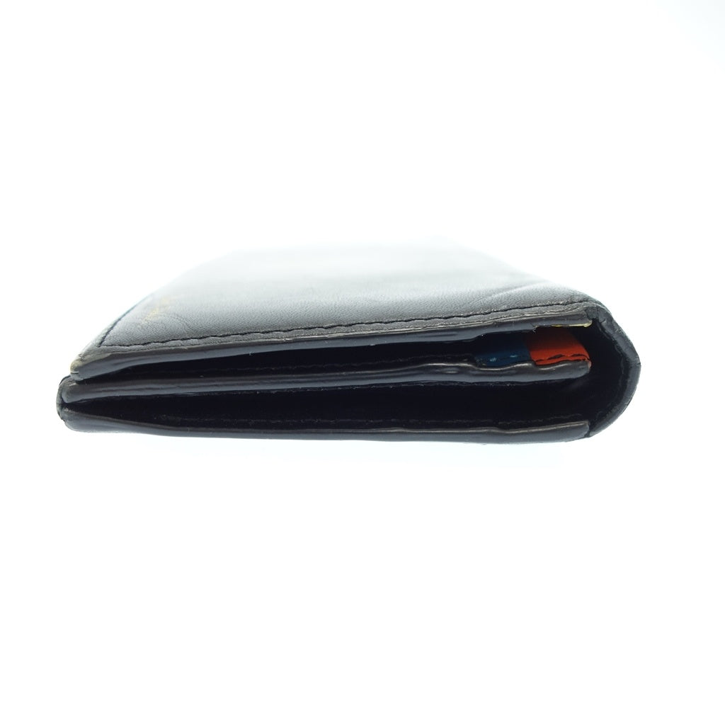 Used Paul Smith Leather Long Wallet Black Men's Paul Smith [AFI15] 