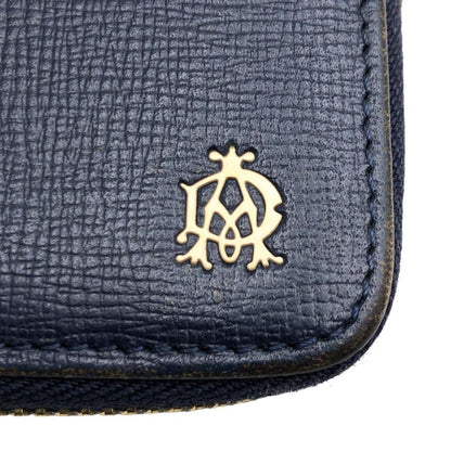 ダンヒル 長財布 ベルグレイブ ラウンドファスナー レザー ネイビー dunhill【AFI27】