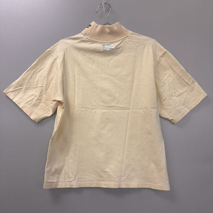 中古◆キャプテンズヘルムゴルフ モックネックTシャツ ベージュ サイズM メンズ Cph/Golf 【AFB44】