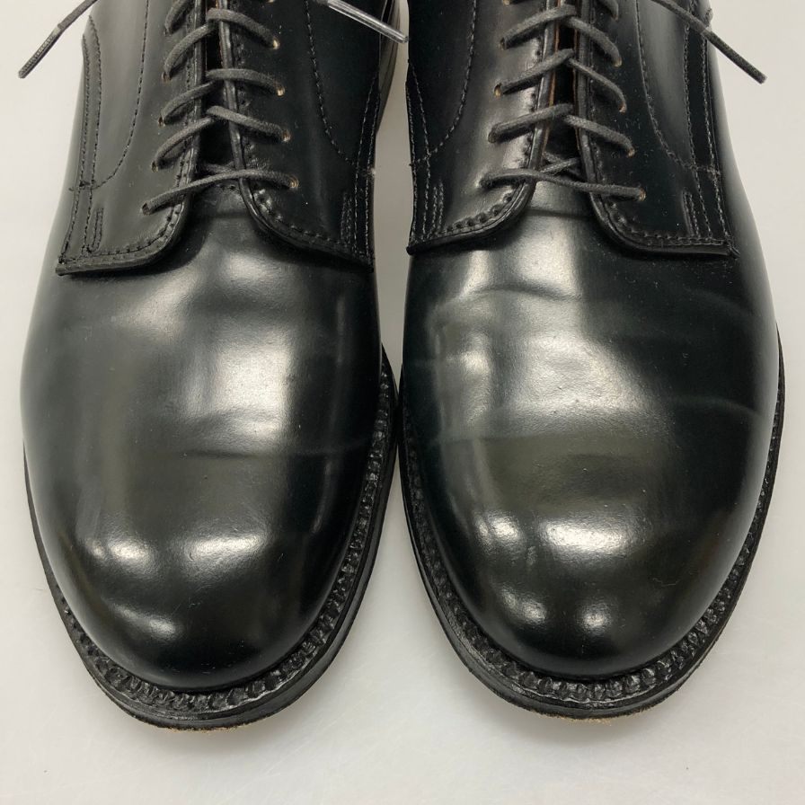 オールデン 53511 プレーントゥ コードバン モディファイドラスト メンズ ブラック サイズ6.5 ALDEN ビジネスシューズ 約24.5cm【LA】【中古】