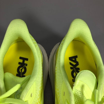 ホカオネオネ ランニングシューズ マッハ X3 イエロー メンズ 25㎝ HOKA ONE ONE【AFC5】【中古】