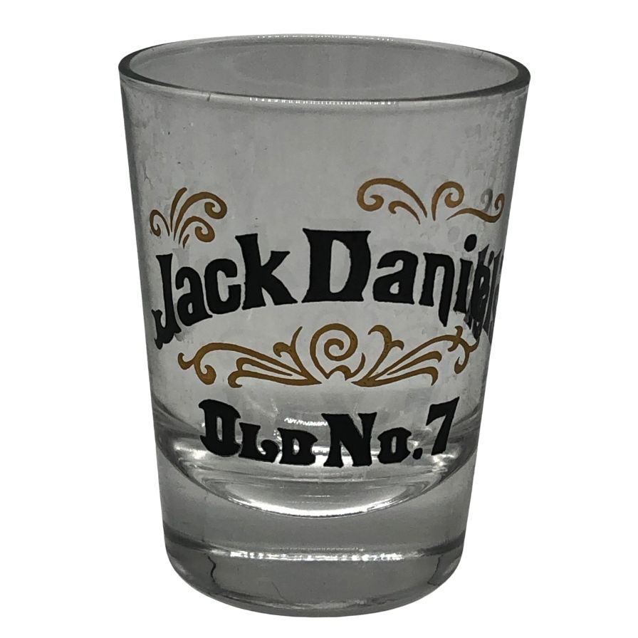 ジャックダニエル OLD No.7 ショットグラス 6個セット JACK DANIEL'S【AFI28】【中古】