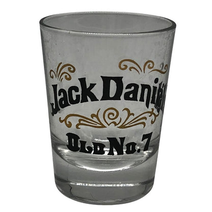 ジャックダニエル OLD No.7 ショットグラス 6個セット JACK DANIEL'S【AFI28】【中古】
