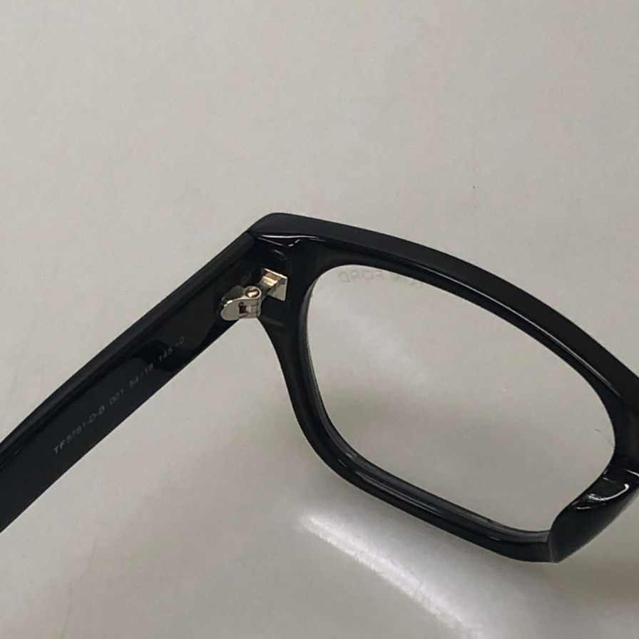 トムフォード  メガネ サングラス  TF5781-D-B 001 54□18 ブラック TOM FORD【AFB53】