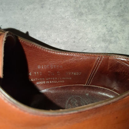 クロケット＆ジョーンズ ビチェスター Uチップ  カーフ ブラウン サイズUK7.5D CROCKETT&JONES ビジネスシューズ 約26.0cm【LA】【中古】