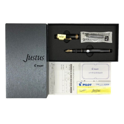 パイロット 万年筆 Justus95 ペン先14K FJ-3MR-NB-F ブラック PILOT【AFI12】