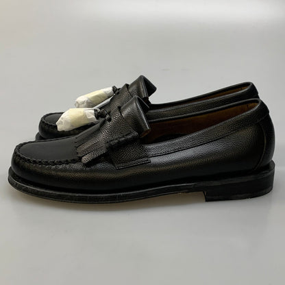 ジーエイチバス タッセルローファー ウィージャンズ ラーソン シボレザー サイズ9 メンズ ブラック G.H.Bass&Co. WEEJUNS LARSON 約27.0cm【AFD14】