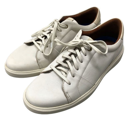 クラークス レザー スニーカー ホワイト サイズ27.0cm メンズ Clarks 約27.0cm【AFC7】