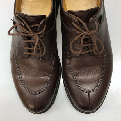 パラブーツ レザーシューズ Uチップ アヴィニョン ブラウン メンズ サイズUK7 PARABOOT AVIGNON ビジネスシューズ 約25.5cm【LA】【中古】