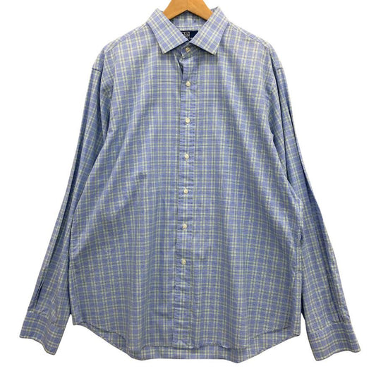 美品◆ポロ ラルフローレン 長袖シャツ チェック メンズ サイズXXL POLO RALPH LAUREN 【AFB17】
