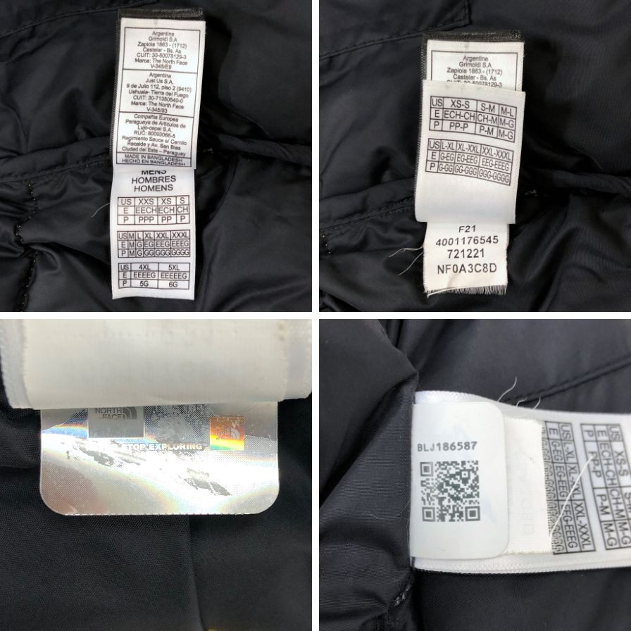 中古◆ザ ノースフェイス ダウンジャケット レトロヌプシ 1996 イエロー×ブラック メンズ サイズM THE NORTH FACE 【AFA12】