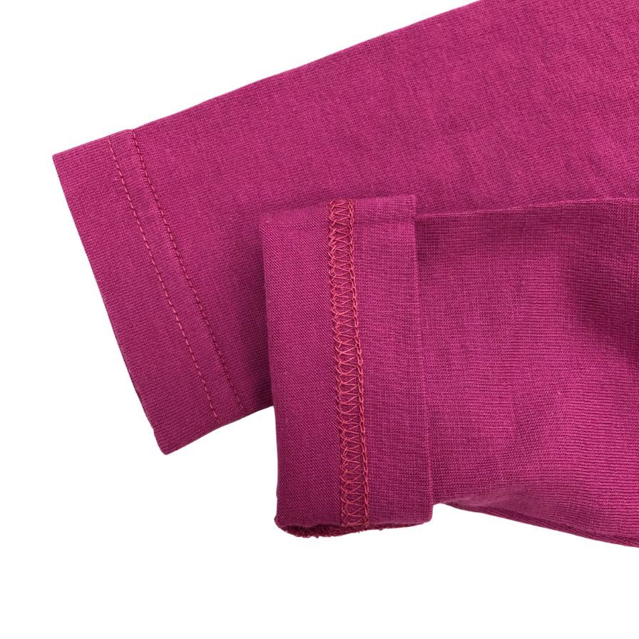 美品◆ヒステリックグラマー アンディウォーホル 長袖 プリント フォト Tシャツ ピンク キッズ サイズS HYSTERIC GLAMOUR 【AFB39】