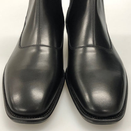 大塚製靴 M5-104 サイドゴア レザーブーツ ブラック サイズ25.5cm OTSUKA ブーツ 約25.5cm【LA】【中古】