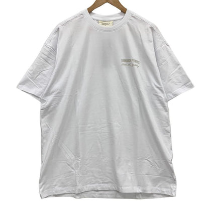 新品同様◆ヴァンキッシュフィットネス 半袖Tシャツ ホワイト メンズ サイズM VANQUISH FITNESS 【AFB34】