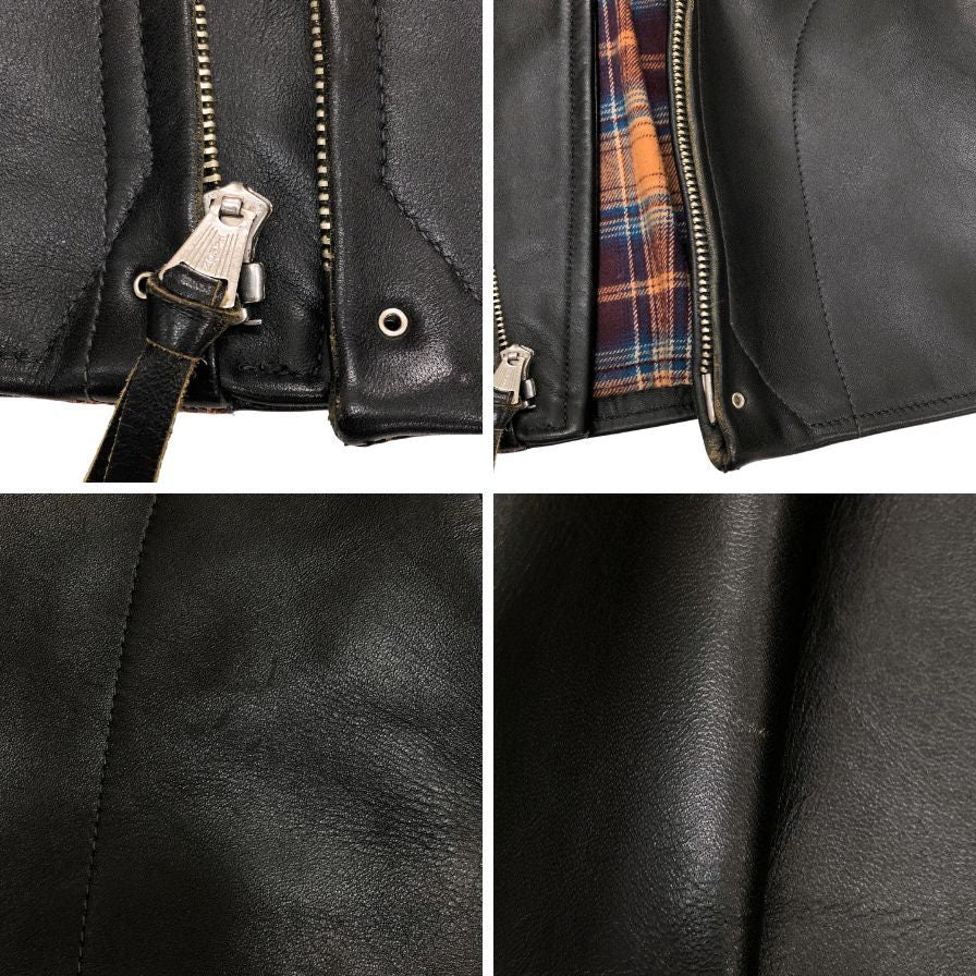 中古■リアル マッコイズ レザージャケット 30s スポーツ タイプ ブルゾン ブラウン レディース サイズ34 THE REAL McCOY’S ROUGH WEAR 【AFG1】