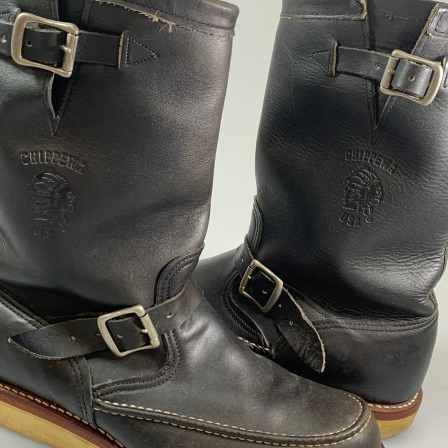 チペワ ロングブーツ メンズ サイズ 10 ブラウン chippewa 約28.0cm【PTM】