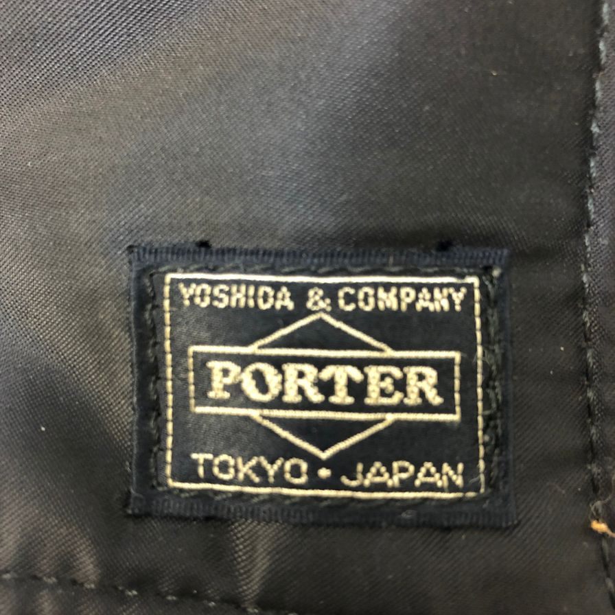 吉田カバン ポーター タンカー トラベルケース ショルダーポーチ バッグ ナイロン ブラック オレンジ PORTER TANKER【AFE10】