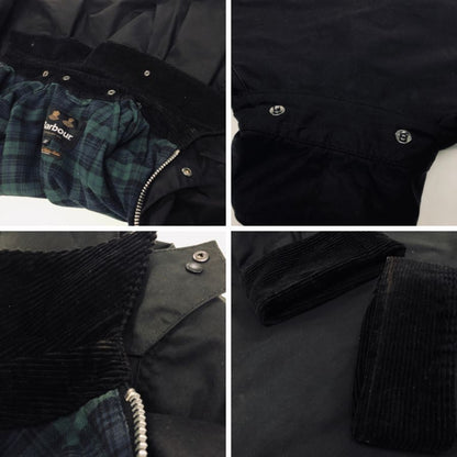 中古◆バブアー  オイルドジャケット 222MWX1277 22AW GAMEFAIR ブラック メンズ サイズ 38 Barbour 【AFA11】