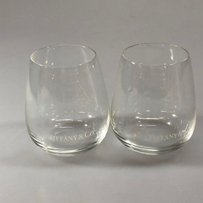 ティファニー クリスタルタンブラー ペアグラス 2客セット TIFFANY&Co【AFI28】【中古】