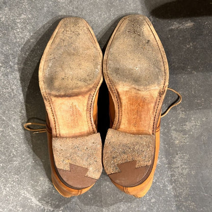 クロケット＆ジョーンズ チャッカブーツ ポールスミス別注 5072 ブラウン サイズUK6.5E CROCKETT&JONES ブーツ 約25.0cm【LA】【中古】