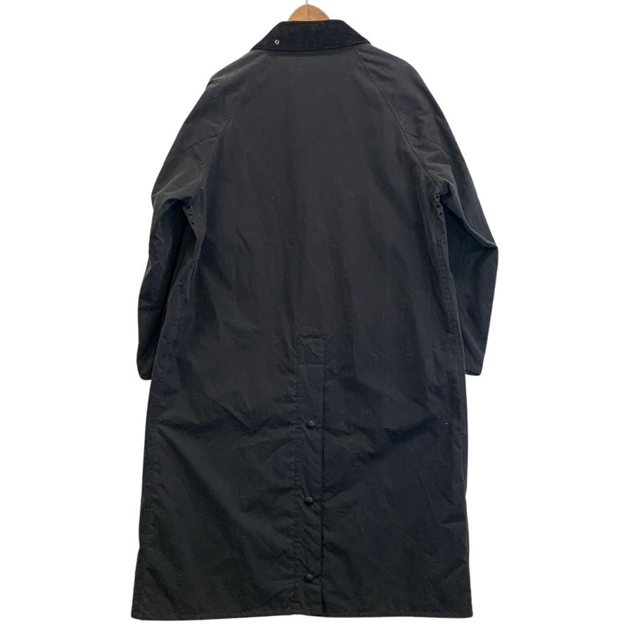 美品◆バブアー コート バーレー 2ワラント グレー ワックスドコットン サイズ38  BARBOUR BURGHLEY 【AFA18】
