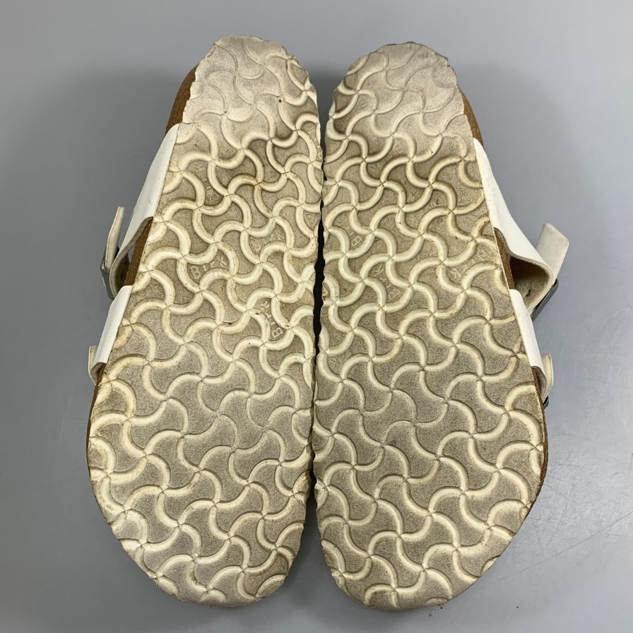 ビルケンシュトック サンダル クロスベルト MAYARI メンズ サイズ42 ホワイト Birkenstock 約27.0cm【AFC33】