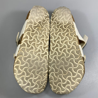 ビルケンシュトック サンダル クロスベルト MAYARI メンズ サイズ42 ホワイト Birkenstock 約27.0cm【AFC33】