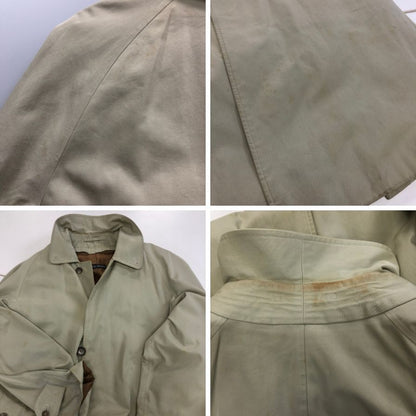 中古◆ブルックスブラザーズ バルカラーコート 80S 英国製 ベージュ メンズ サイズ38 Brooks Brothers vintage 【AFA3】