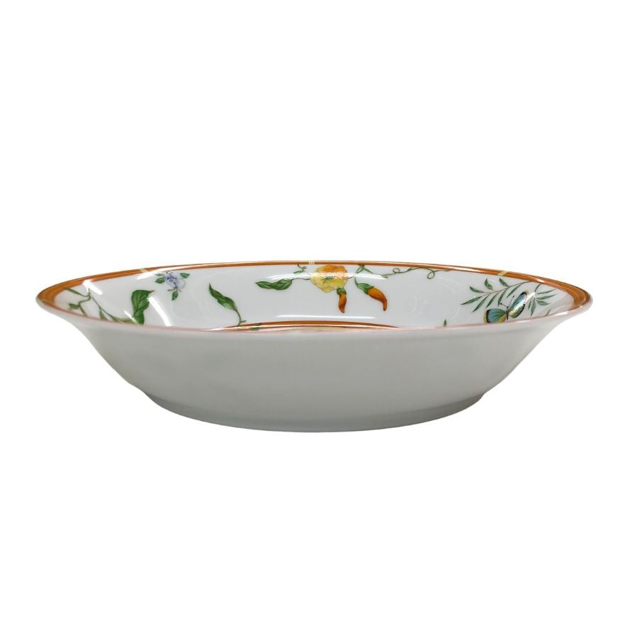 エルメス シエスタ ディーププレート 花柄 総柄 約19.5㎝ HERMES