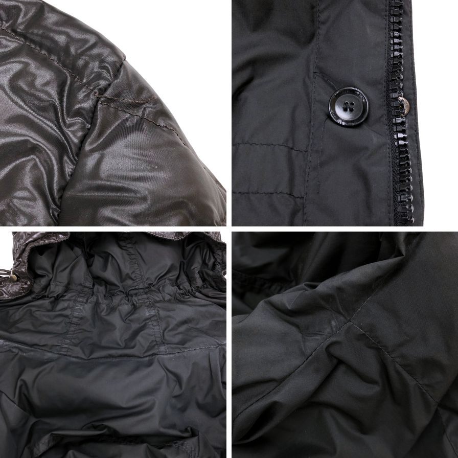 中古◆モンクレール ダウンジャケット ハリウッド ブラウン サイズ0 メンズ MONCLER HOLLYWOOD 【AFA18】