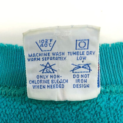 中古◆チャンピオン リバースウィーブ 90S スウェット カレッジ ウィスコンシン大学 グリーン系 メンズ サイズXL Champion Reverse Weave 【AFB9】