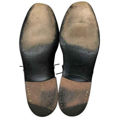 シュナイダーブーツ ジョージブーツ 52ラスト サイズ6.5 カーフレザー ブラック メンズ Schnieder Boots George Boots ブーツ 約25.0cm【LA】【中古】