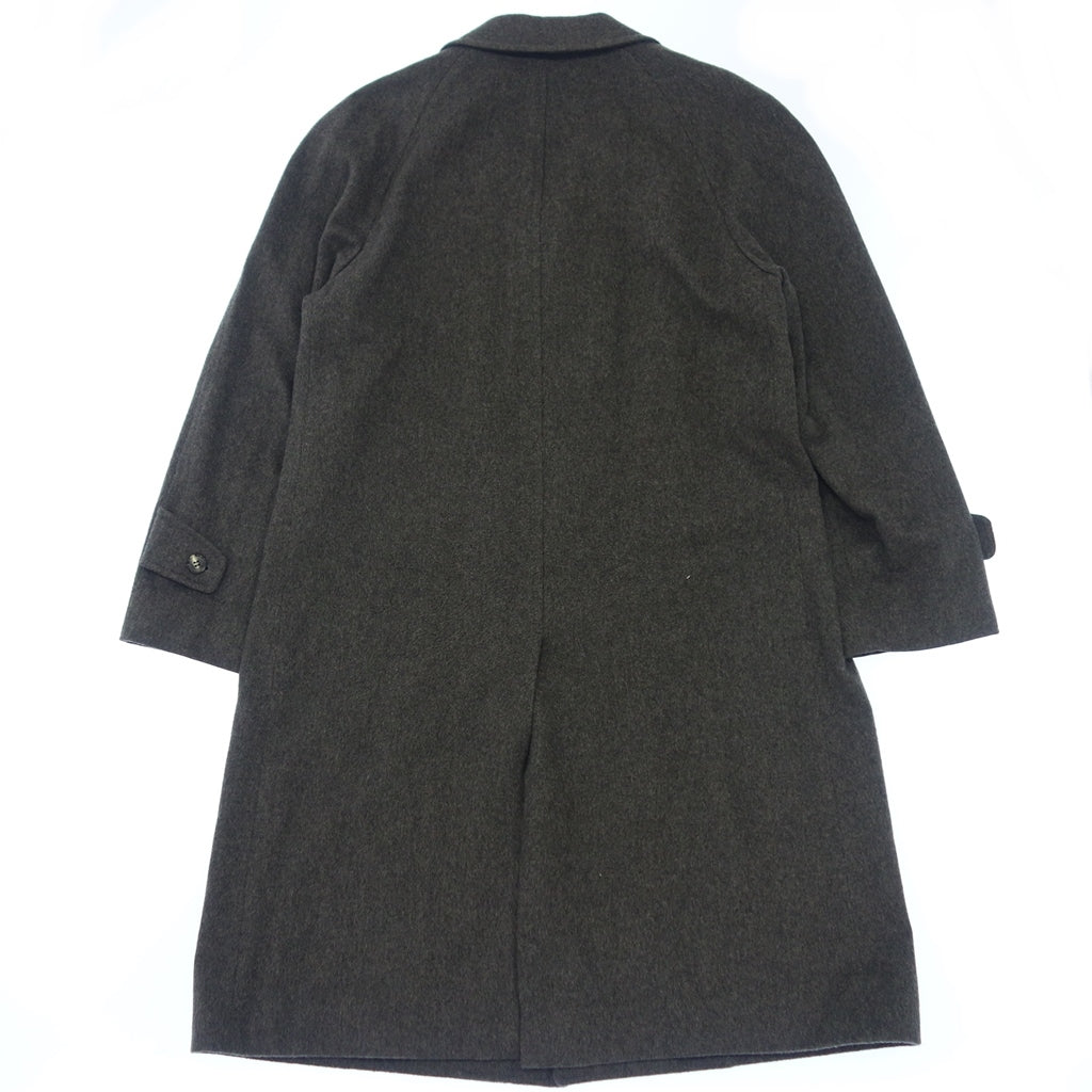 Good condition ◆Mr.VIVIANA Baru Color Coat Cashmere 100 Men's Gray Size L Mr.VIVIANA [AFB38] 