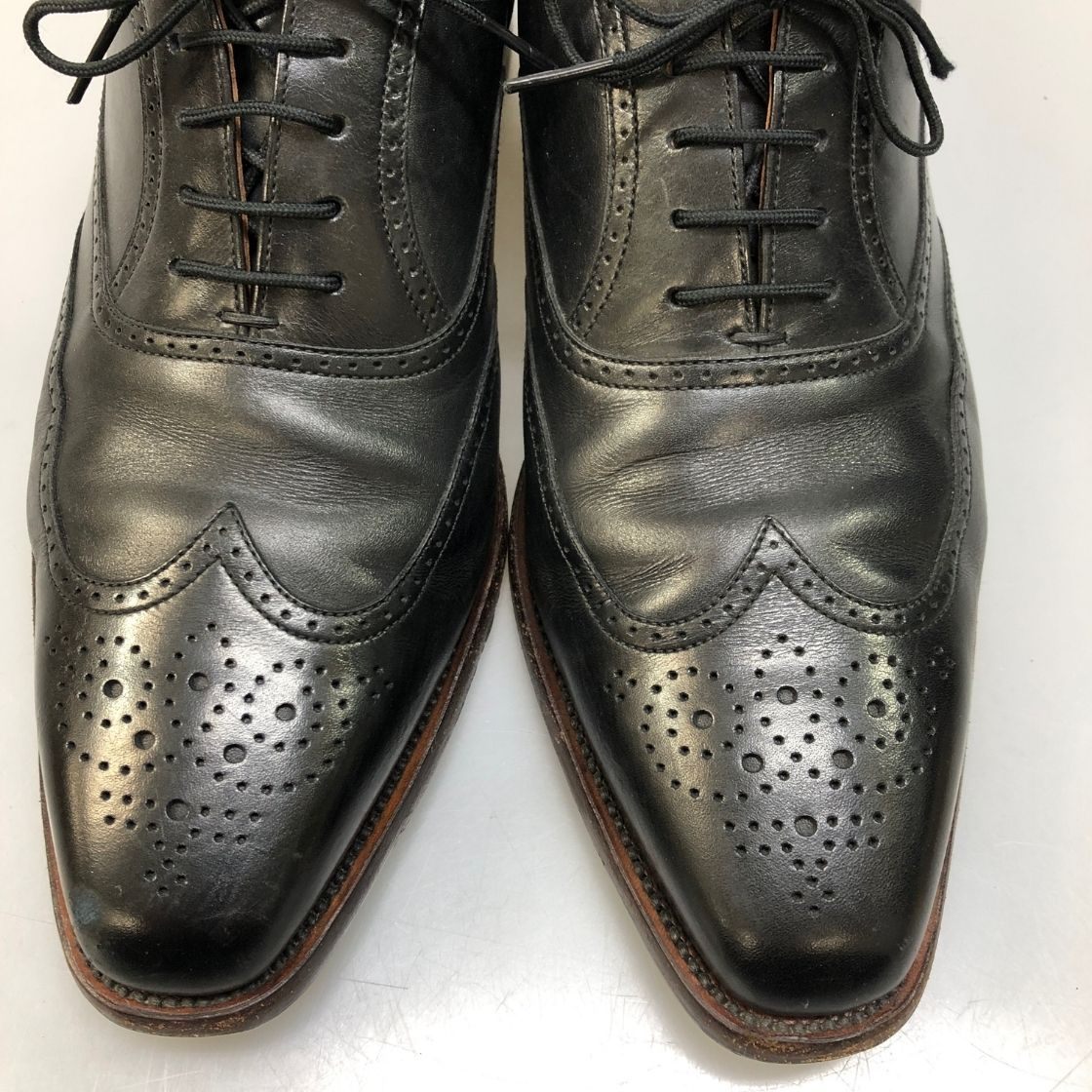 スコッチグレイン 0985 メンズ サイズ 25ハーフ ブラック SCOTCH GRAIN 約25.5cm【LA】