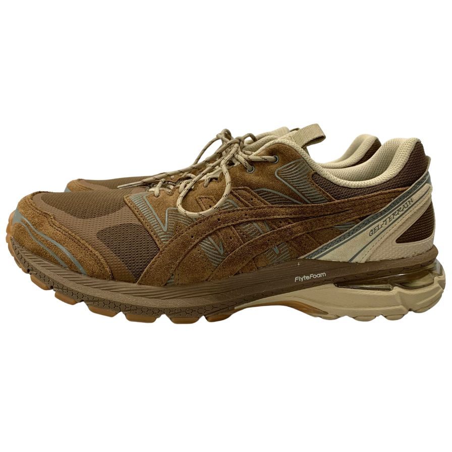 アシックス x ノンネイティブ ローカットスニーカー Gel-Terrain メンズ 28.5cm ブラウン nonnative × Asics 約28.5cm【AFD7】