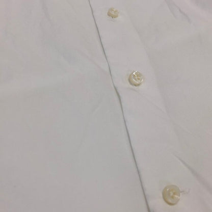 中古◆ミナミシャツ オーダー シャツ バンドカラー メンズ サイズ不明 ホワイト MINAMI SHIRTS BESPOKE 【AFB5】